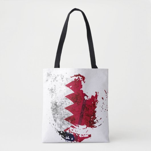 Tote Bag le drapeau du Qatar (Devant)