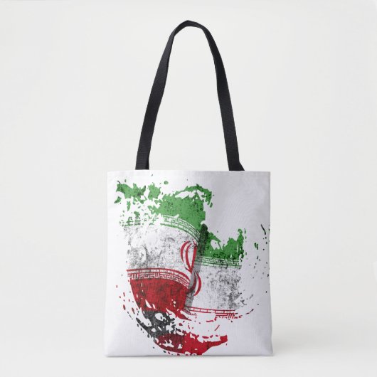 Tote Bag le drapeau iranien (Devant)