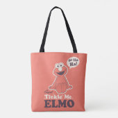 Tote Bag Le Elmo Original qui me chatouille (Dos)