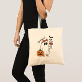 Tote Bag Le fantôme de Boogie Halloween (Devant (produit))