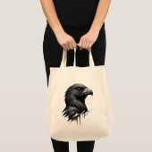 Tote Bag Le faucon noir (Devant (produit))