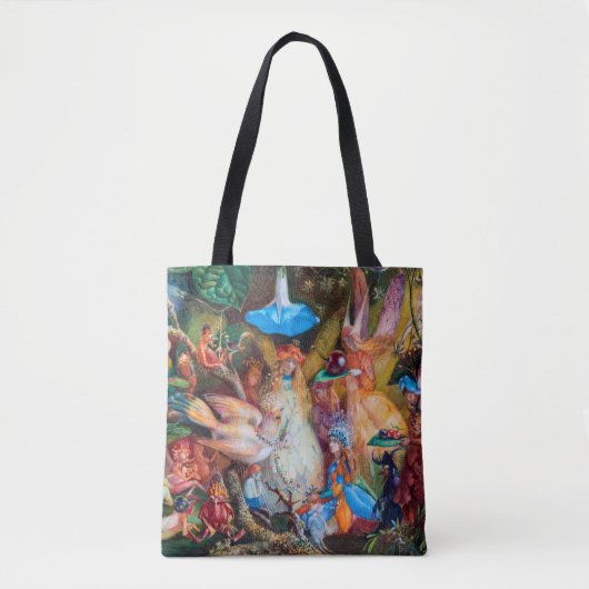 Tote Bag Le favori des fées, John Anster Fitzgerald (Devant)