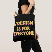 Tote Bag Le féminisme est pour tous (De près)