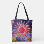 Tote Bag "Le feu de la danse du Cosmos" Le Soleil (Dos)
