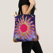 Tote Bag "Le feu de la danse du Cosmos" Le Soleil (De près)