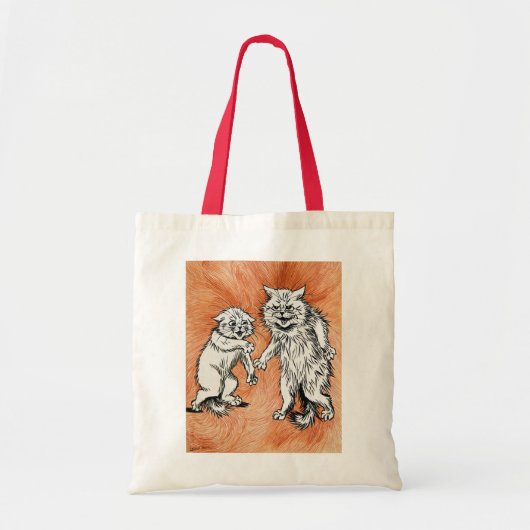 Tote Bag Le feu de l'esprit, Louis Wain (Devant)