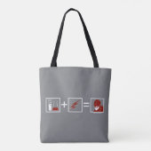 Tote Bag Le Flash | Équation Flash (Dos)