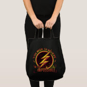 Tote Bag Le Flash | Vous Devez Croire En L'Imposable (Devant (produit))