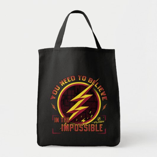 Tote Bag Le Flash | Vous Devez Croire En L'Imposable (Devant)