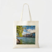 Tote Bag Le fleuve Limmat, Zurich (Devant)