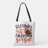Tote Bag Le football est ma saison préférée (Dos)