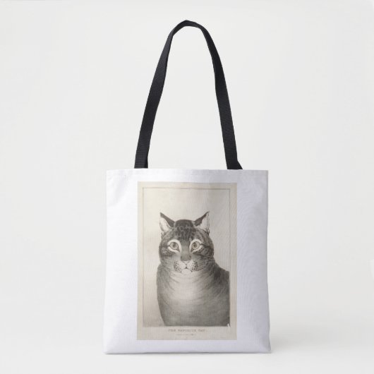 Tote Bag Le Fourre-tout de chat préféré (Devant)