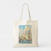 TOTE BAG LE FRONT D'EAU DE LA RIVIÈRE HUDSON (Dos)