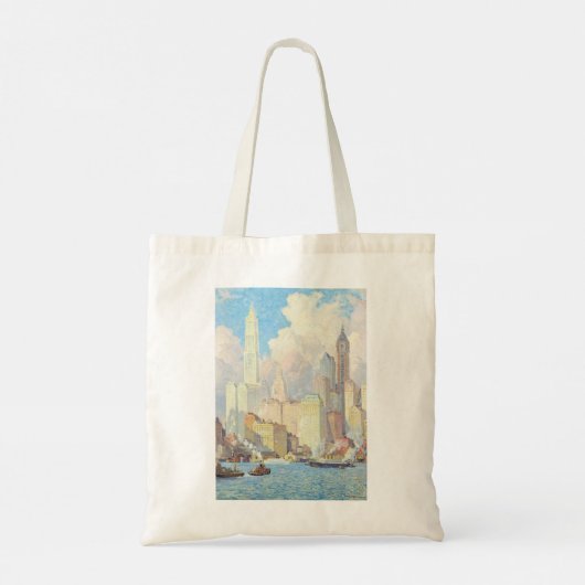 TOTE BAG LE FRONT D'EAU DE LA RIVIÈRE HUDSON (Dos)