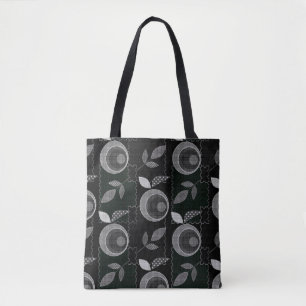 Tote Bag Le fruit moderne abstrait de pomme part du bla