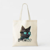 Tote Bag Le futur est chat (Dos)