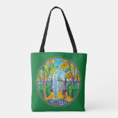 Tote Bag Le Garden de la main (Dos)