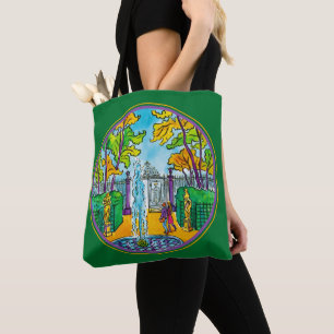 Tote Bag Le Garden de la main