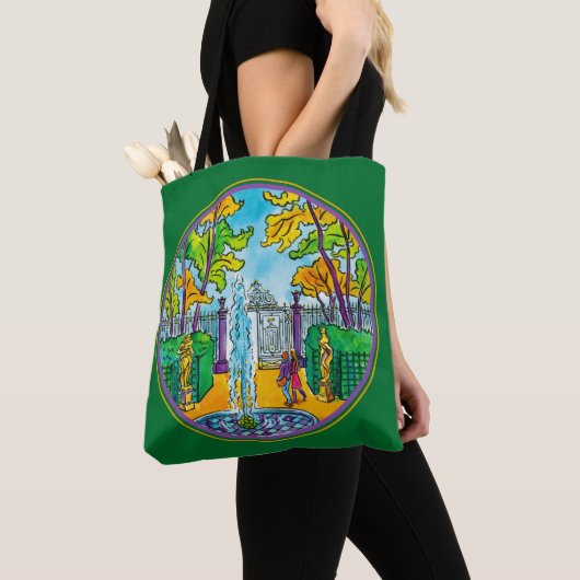 Tote Bag Le Garden de la main (De près)