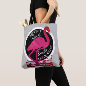 Tote Bag Le gardien du flamant rose (De près)