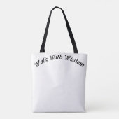 Tote Bag Le Géant Doux : Conception Artistique d'Éléphant (Dos)