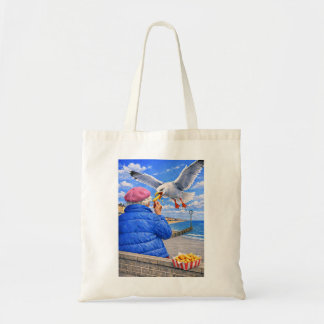 Tote Bag Le goéland voleur de puces humour écossais drôle