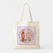 Tote Bag Le golf est un jeu de filles (Dos)