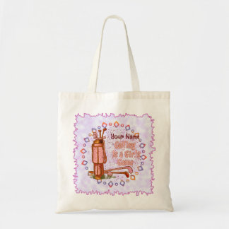 Tote Bag Le golf est un jeu pour filles
