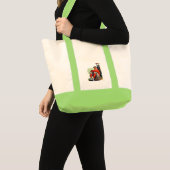 Tote Bag Le golfeur a continué l'attente (Devant (produit))