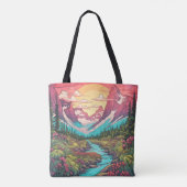 Tote Bag Le Grand Extérieur Par Jour De Soleil (Dos)