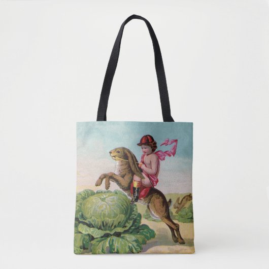 Tote Bag Le grand patch de chou Steeplechase (Devant)
