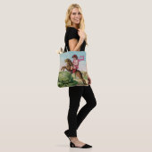 Tote Bag Le grand patch de chou Steeplechase (Sur le modèle)