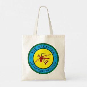 Tote Bag Le grand sceau de la nation Choctaw de l'Oklahoma