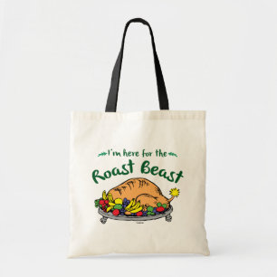 Tote Bag Le Grinch Citation Me voici pour le Bête Rôtie