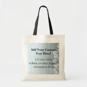 Tote Bag Le gris ombrage la conception financière de (Devant)
