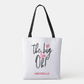 Tote Bag Le gros quatre oh ! 40e anniversaire (Dos)
