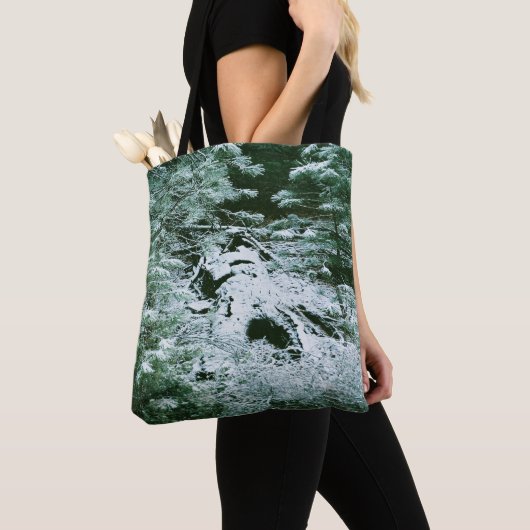 Tote Bag Le guerrier d'hiver....... (De près)