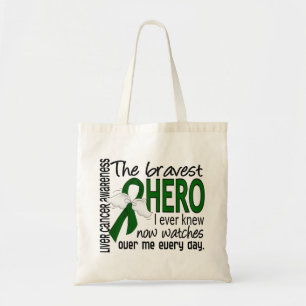 Tote Bag Le héros le plus courageux j'ai jamais connu le