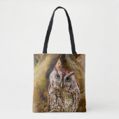 Tote Bag Le hibou Fourre-tout (Devant)