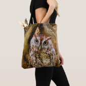 Tote Bag Le hibou Fourre-tout (De près)