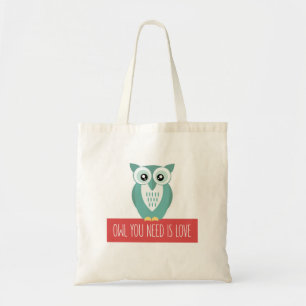Tote Bag Le hibou que vous avez besoin est amour