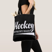 Tote Bag Le hockey est ma saison préférée (De près)