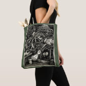 Tote Bag Le jardin de la folie par Brian Benson (De près)