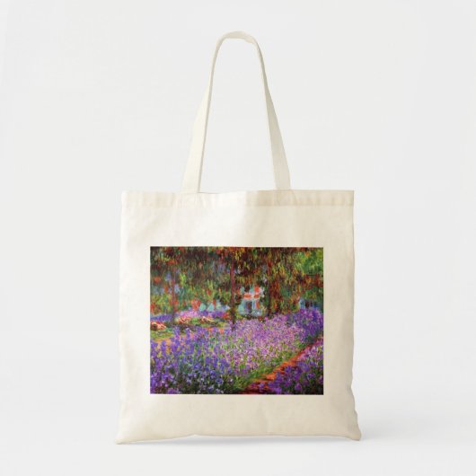 Tote Bag Le jardin de l'artiste chez Giverny par Monet (Devant)