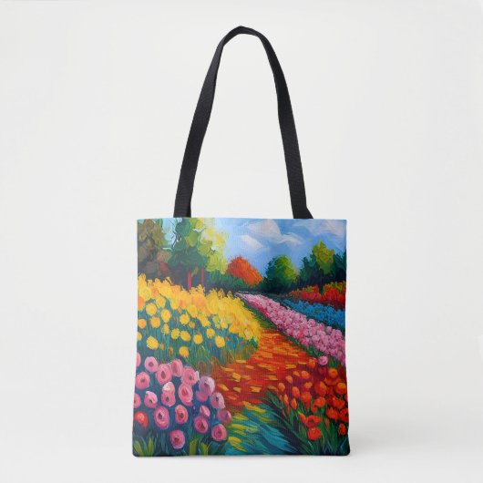 Tote Bag Le jardin de maman (Devant)