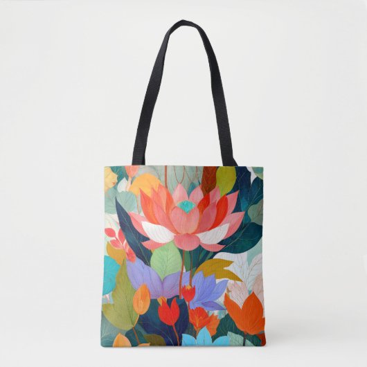 Tote Bag Le jardin de velours (Devant)