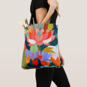 Tote Bag Le jardin de velours (De près)