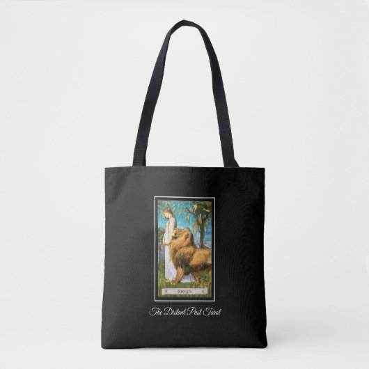 Tote Bag Le jeu de tarot The Distant Past carte de Force (Devant)