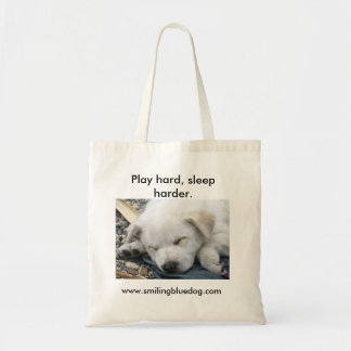 Tote Bag Le jeu dur, dorment plus dur
