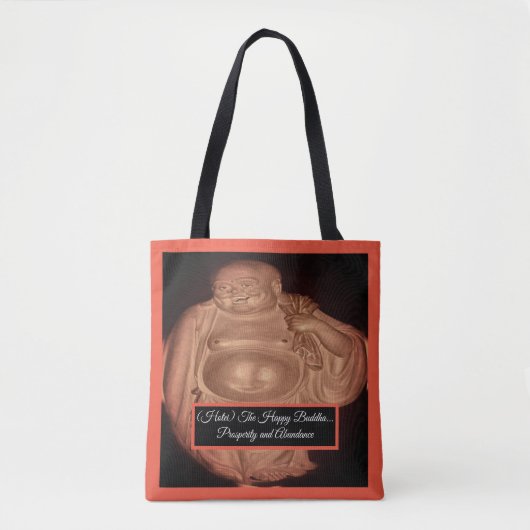 Tote Bag Le joyeux Bouddha (Devant)
